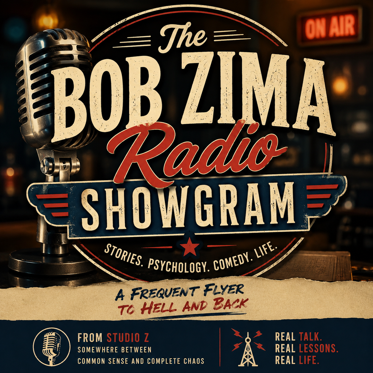 The Bob Zima Radio Showgram Logo